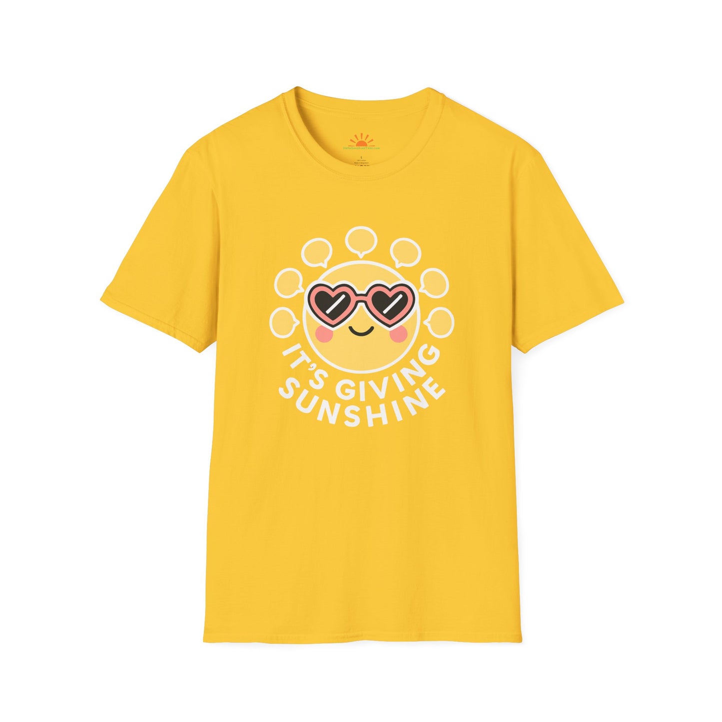 It’s Giving Sunshine T-Shirt – Cute Happy Sun Graphic Tee - Hello Sunshine Tees