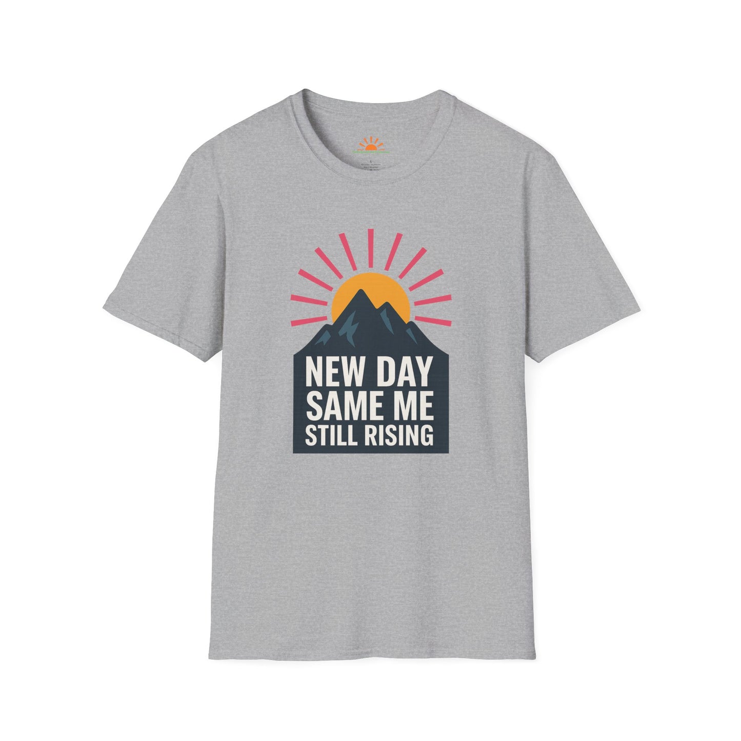 Positive Mindset Shirt – New Day Same Me Rising Sun Tee - Hello Sunshine Tees