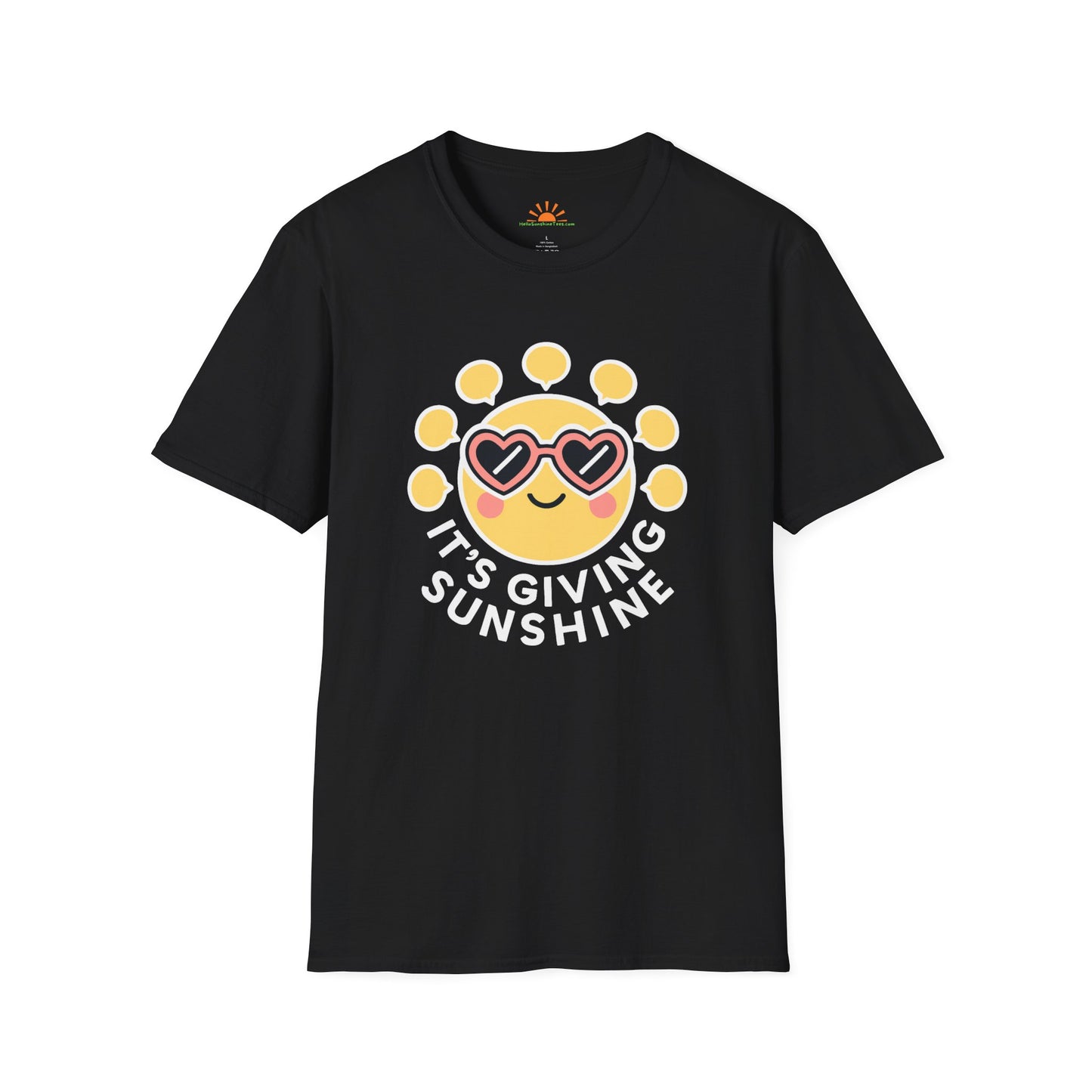 It’s Giving Sunshine T-Shirt – Cute Happy Sun Graphic Tee - Hello Sunshine Tees