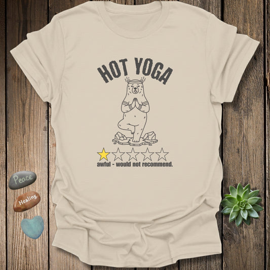 Hot Yoga Review Polar Bear T-Shirt