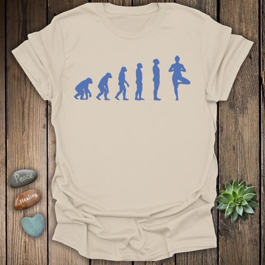 Yoga Evolution Silhouette T-Shirt