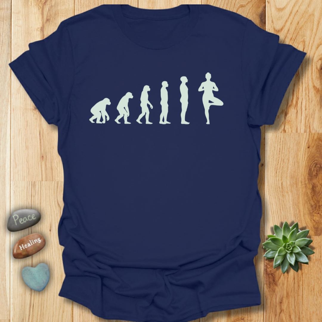 Yoga Evolution Silhouette T-Shirt