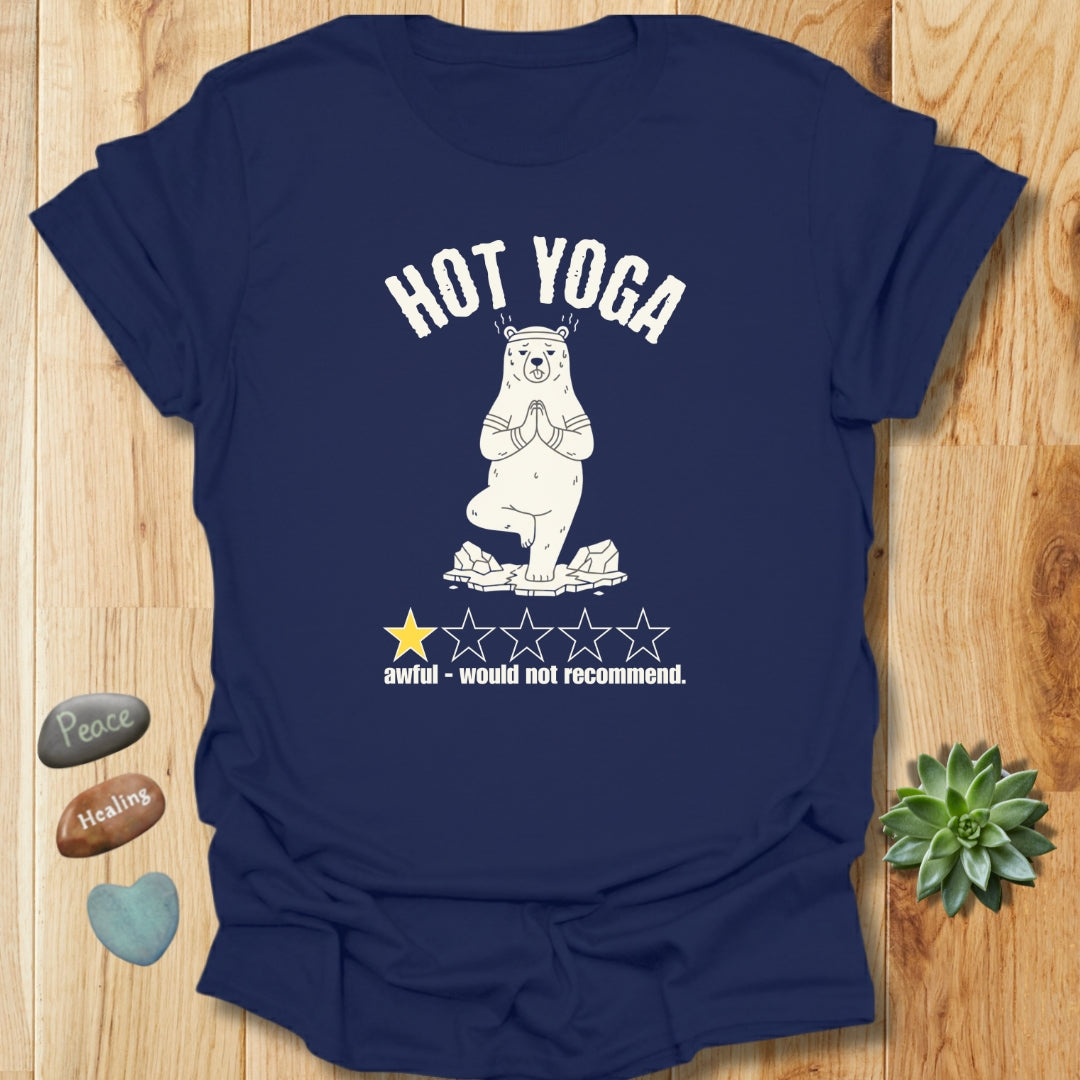Hot Yoga Review Polar Bear T-Shirt