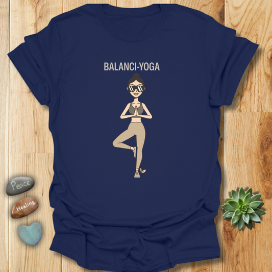 The Balanci-Yoga T-Shirt– For the Calm & Stylish