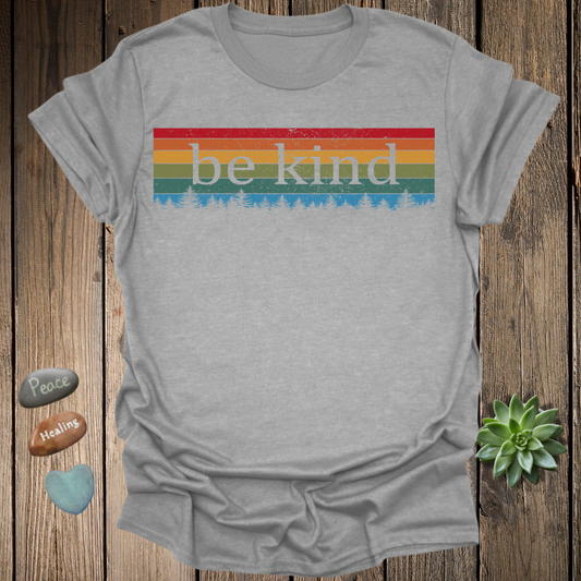 Be Kind T-Shirt - Grunge Texture