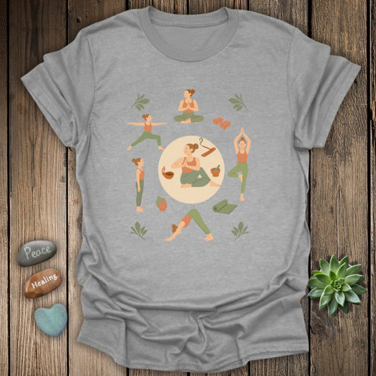 Sunrise Poses - Earthlight Grunge Texture