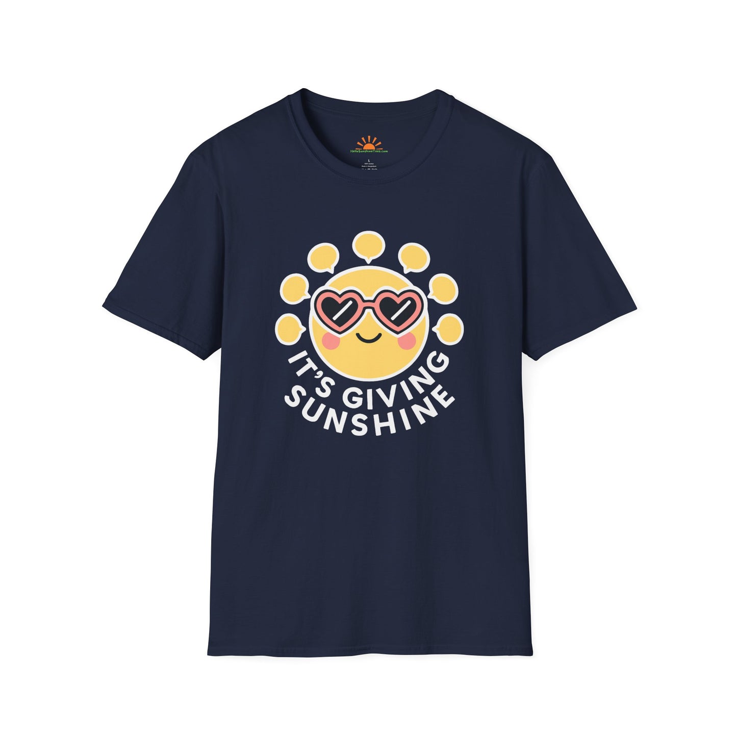 It’s Giving Sunshine T-Shirt – Cute Happy Sun Graphic Tee - Hello Sunshine Tees