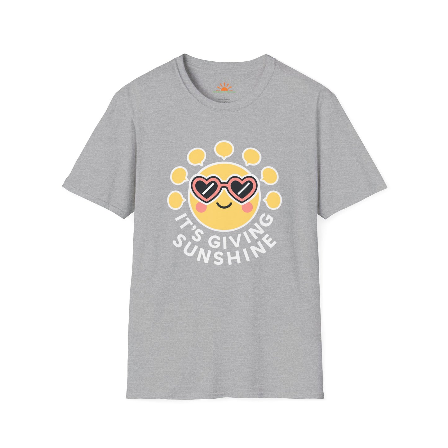 It’s Giving Sunshine T-Shirt – Cute Happy Sun Graphic Tee - Hello Sunshine Tees