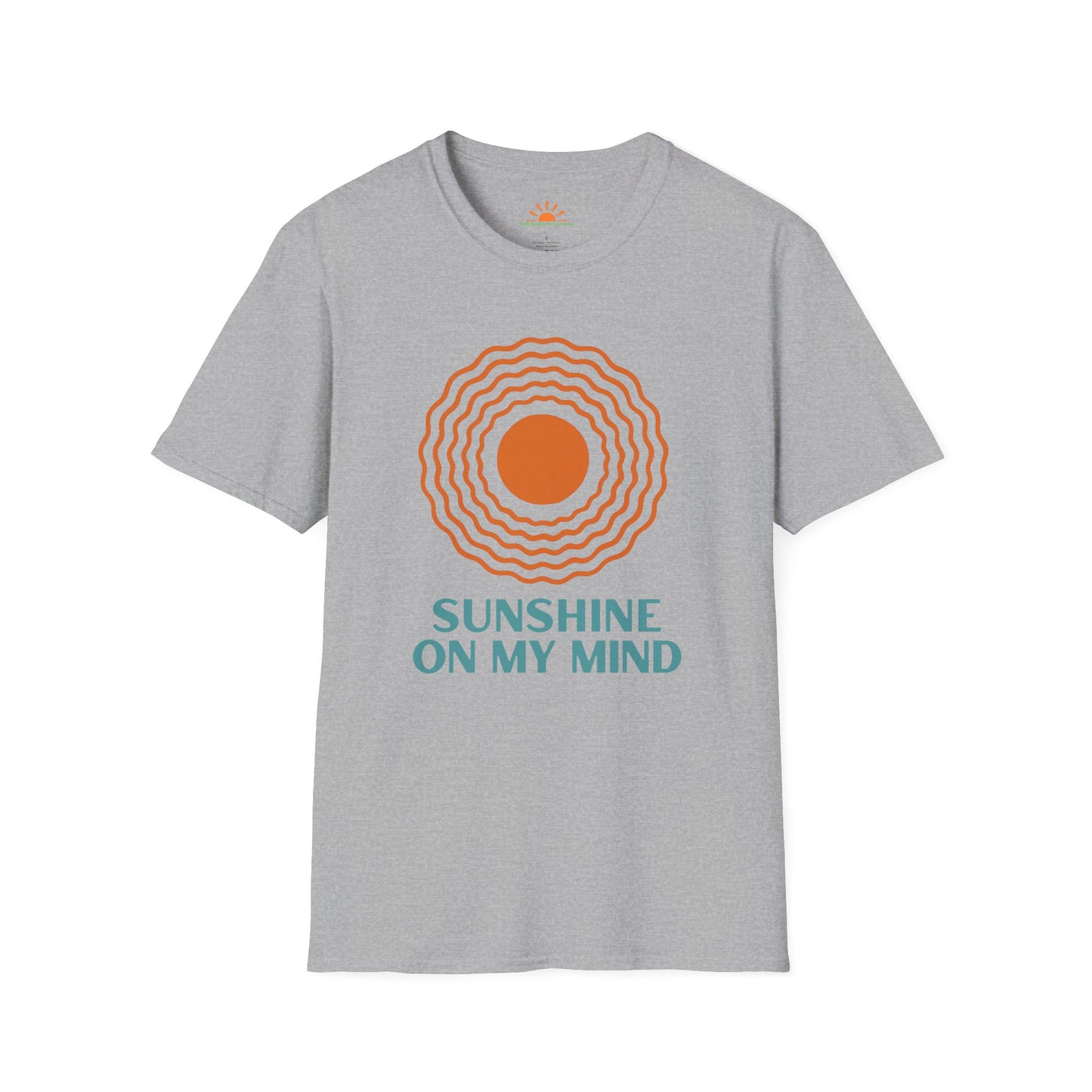 Retro Sun Tee – Sunshine On My Mind Graphic Shirt - Hello Sunshine Tees