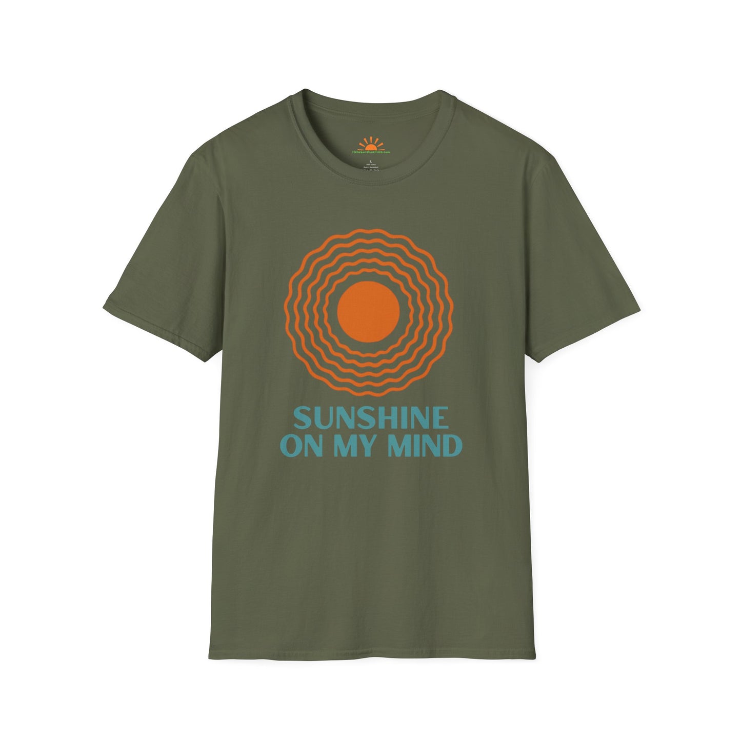 Retro Sun Tee – Sunshine On My Mind Graphic Shirt - Hello Sunshine Tees