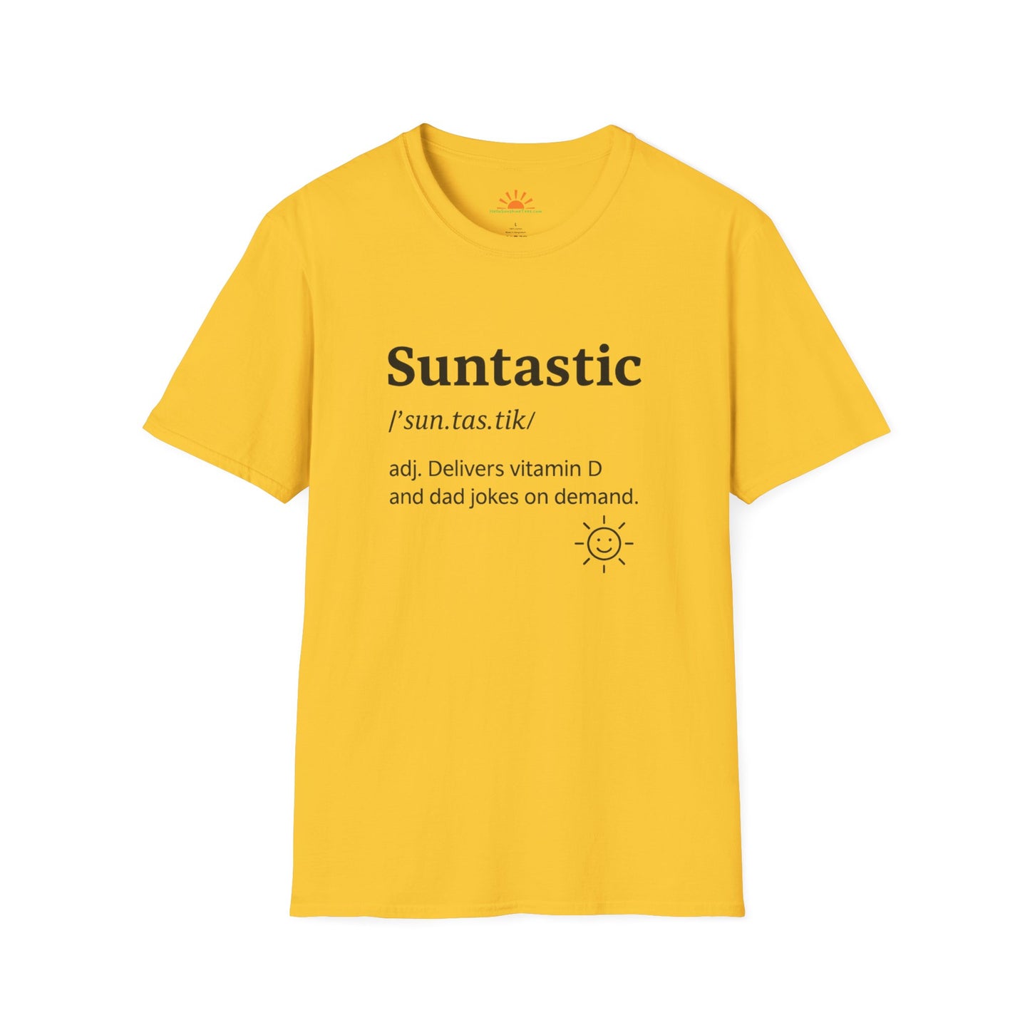 Suntastic Humor T-Shirt – Sunshine Lover & Dad Joke Gift - Hello Sunshine Tees