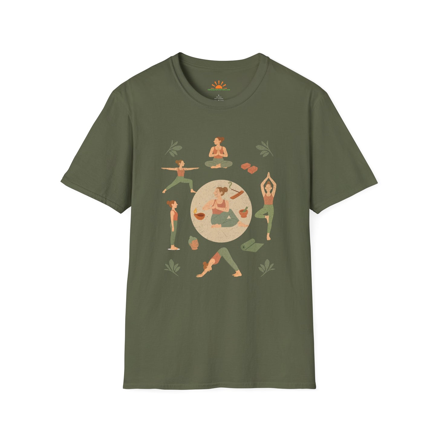 Sunrise Poses - Earthlight Grunge Texture - Hello Sunshine Tees