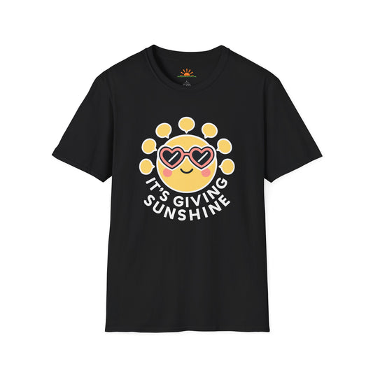 It’s Giving Sunshine T-Shirt – Cute Happy Sun Graphic Tee - Hello Sunshine Tees