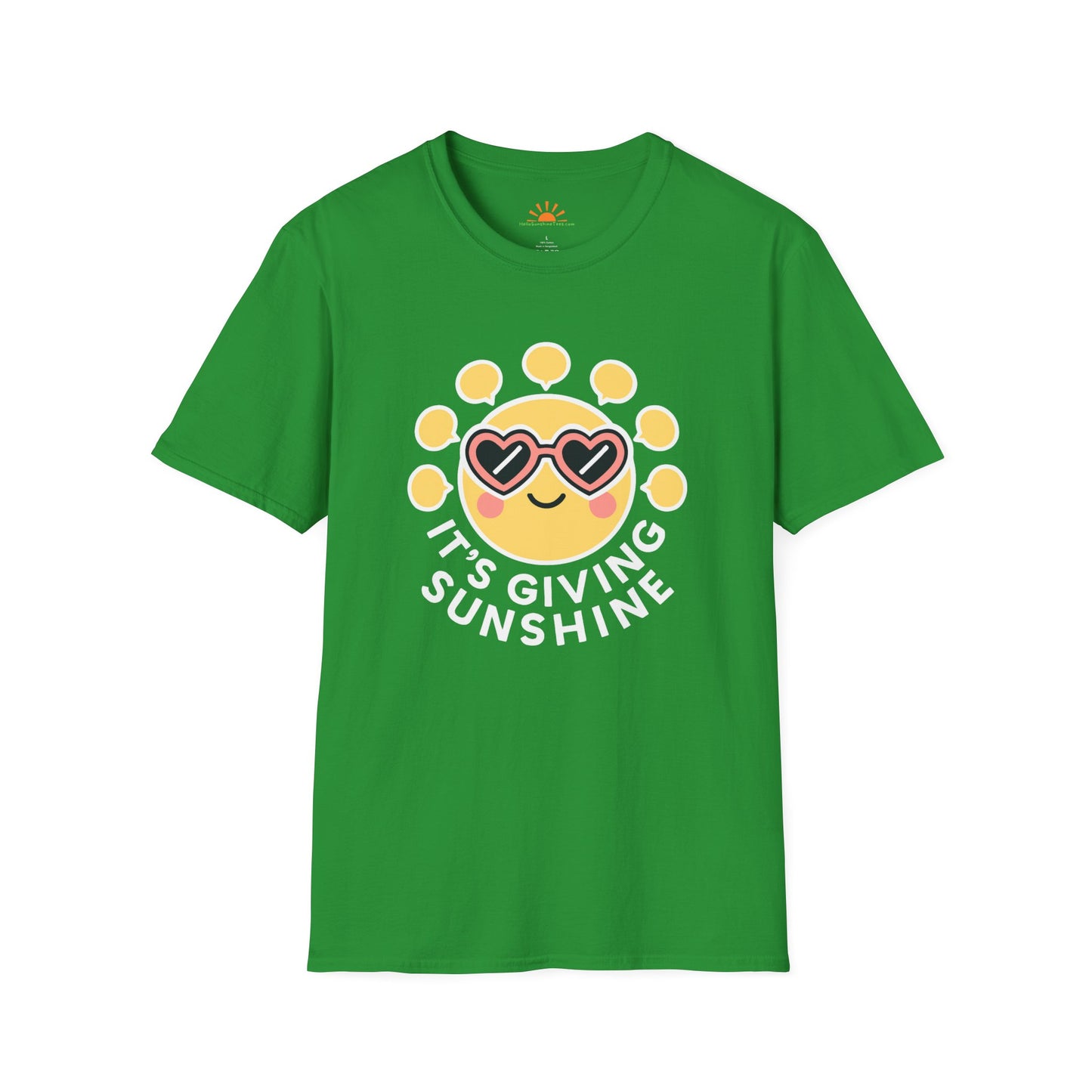 It’s Giving Sunshine T-Shirt – Cute Happy Sun Graphic Tee - Hello Sunshine Tees