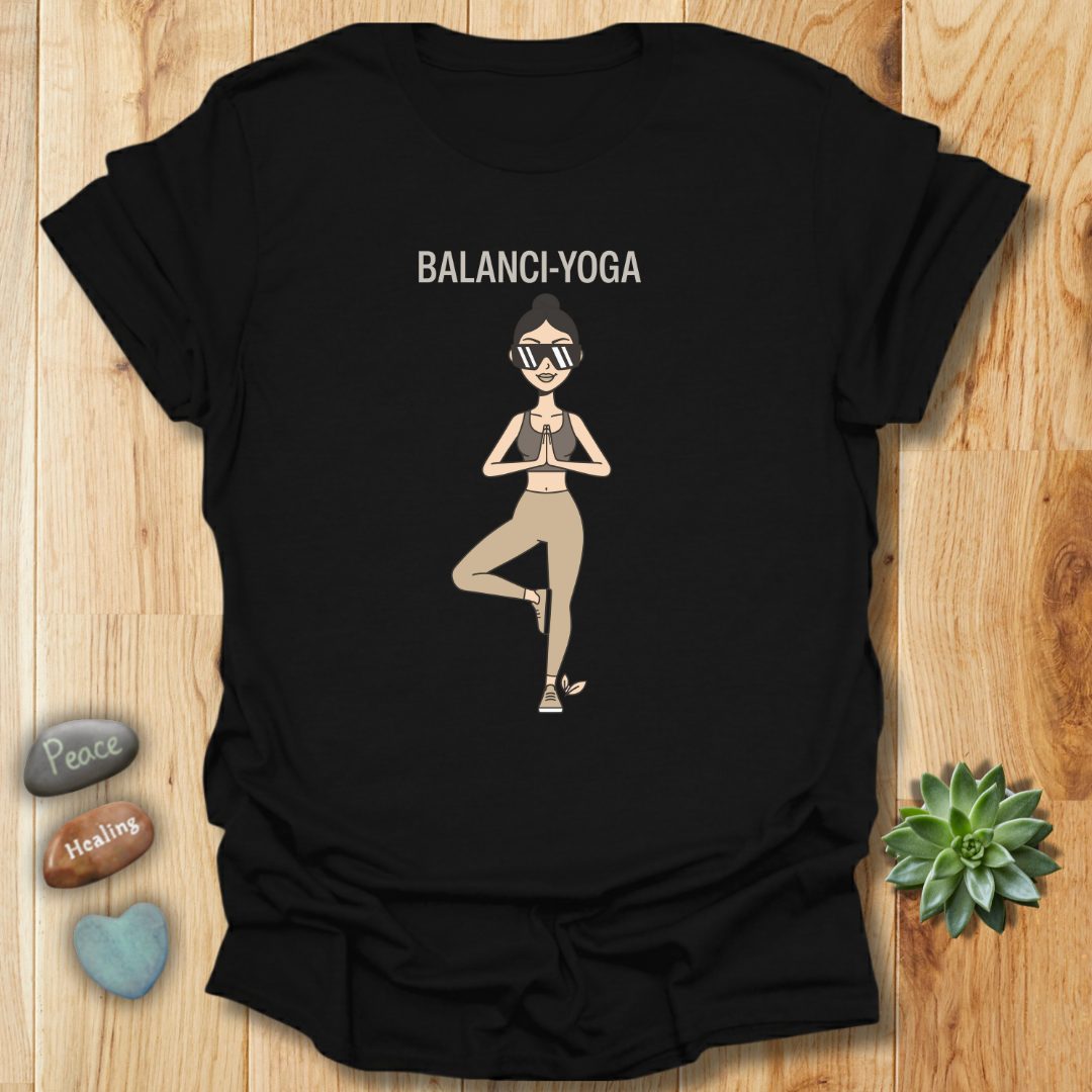 The Balanci-Yoga T-Shirt– For the Calm & Stylish