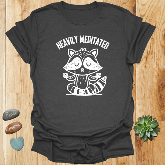 Heavily Meditated Raccoon T-Shirt