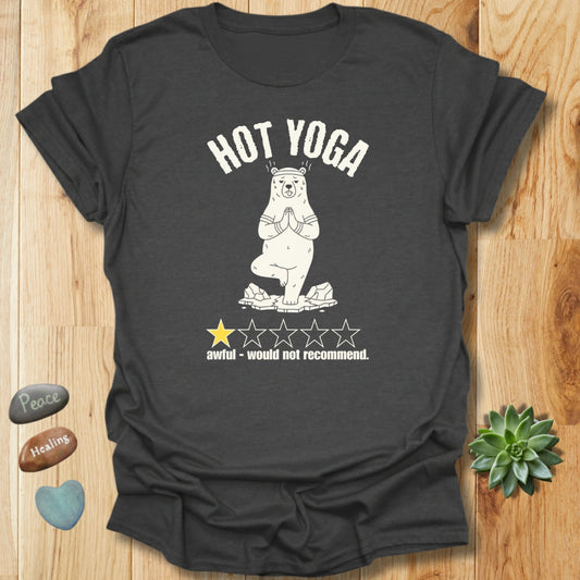 Hot Yoga Review Polar Bear T-Shirt