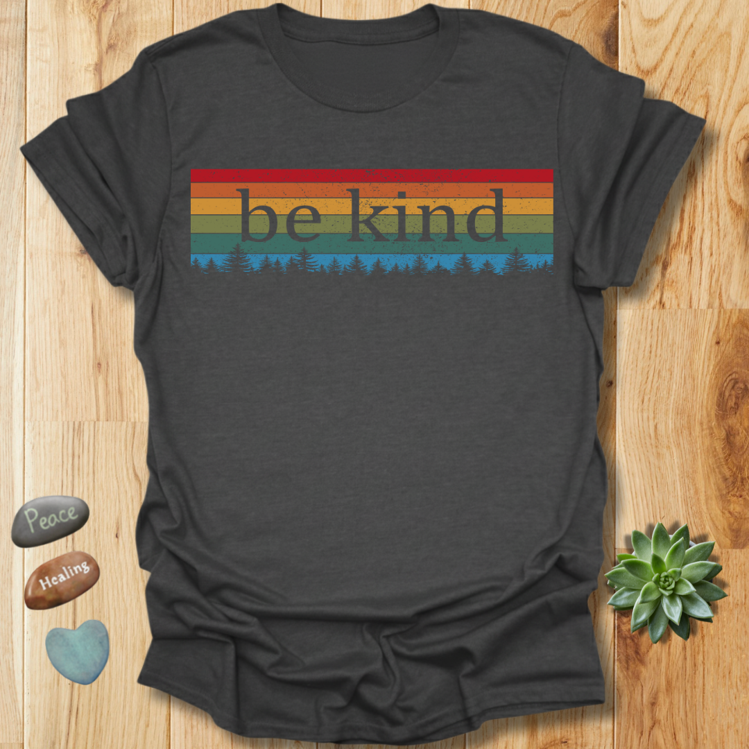 Be Kind T-Shirt -  Grunge Texture