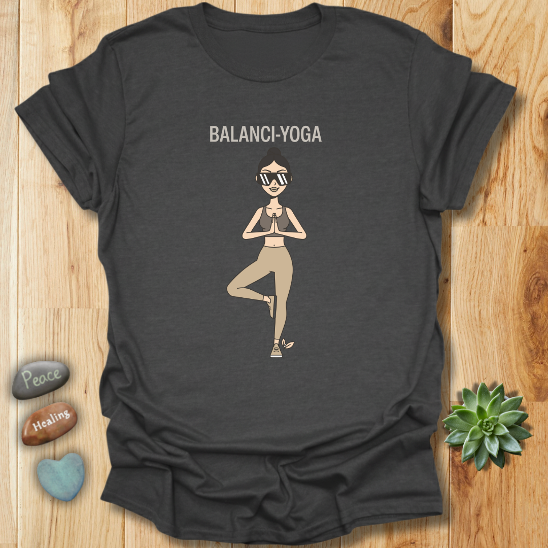 The Balanci-Yoga T-Shirt– For the Calm & Stylish