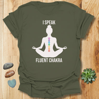 I Speak Fluent Chakra - Yoga T-Shirt