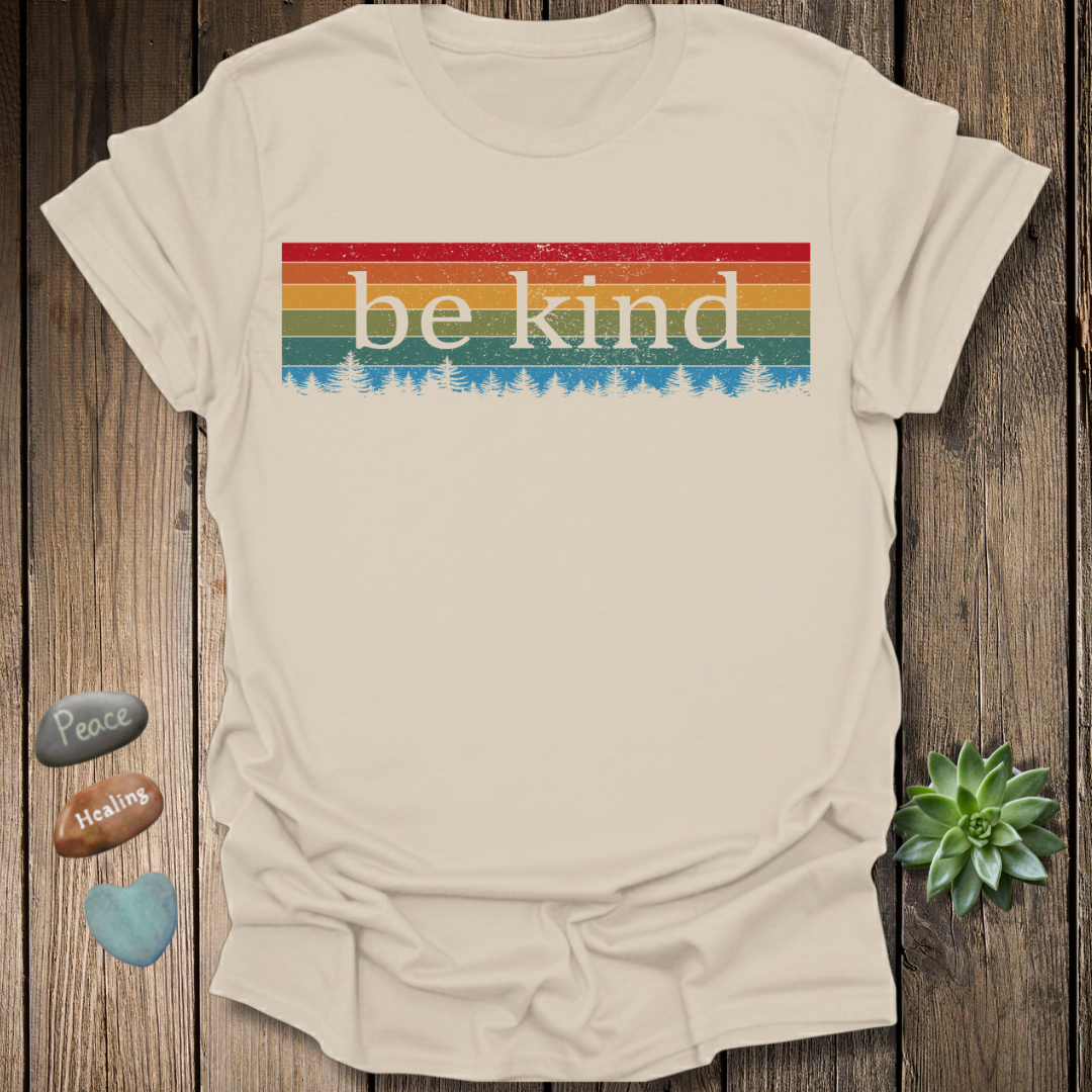 Be Kind T-Shirt -  Grunge Texture