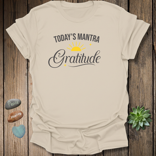 Today's Mantra - Gratitude T-Shirt