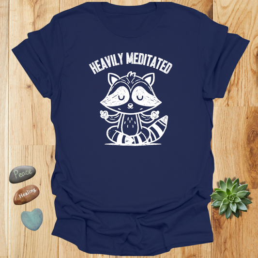 Heavily Meditated Raccoon T-Shirt