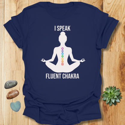 I Speak Fluent Chakra - Yoga T-Shirt