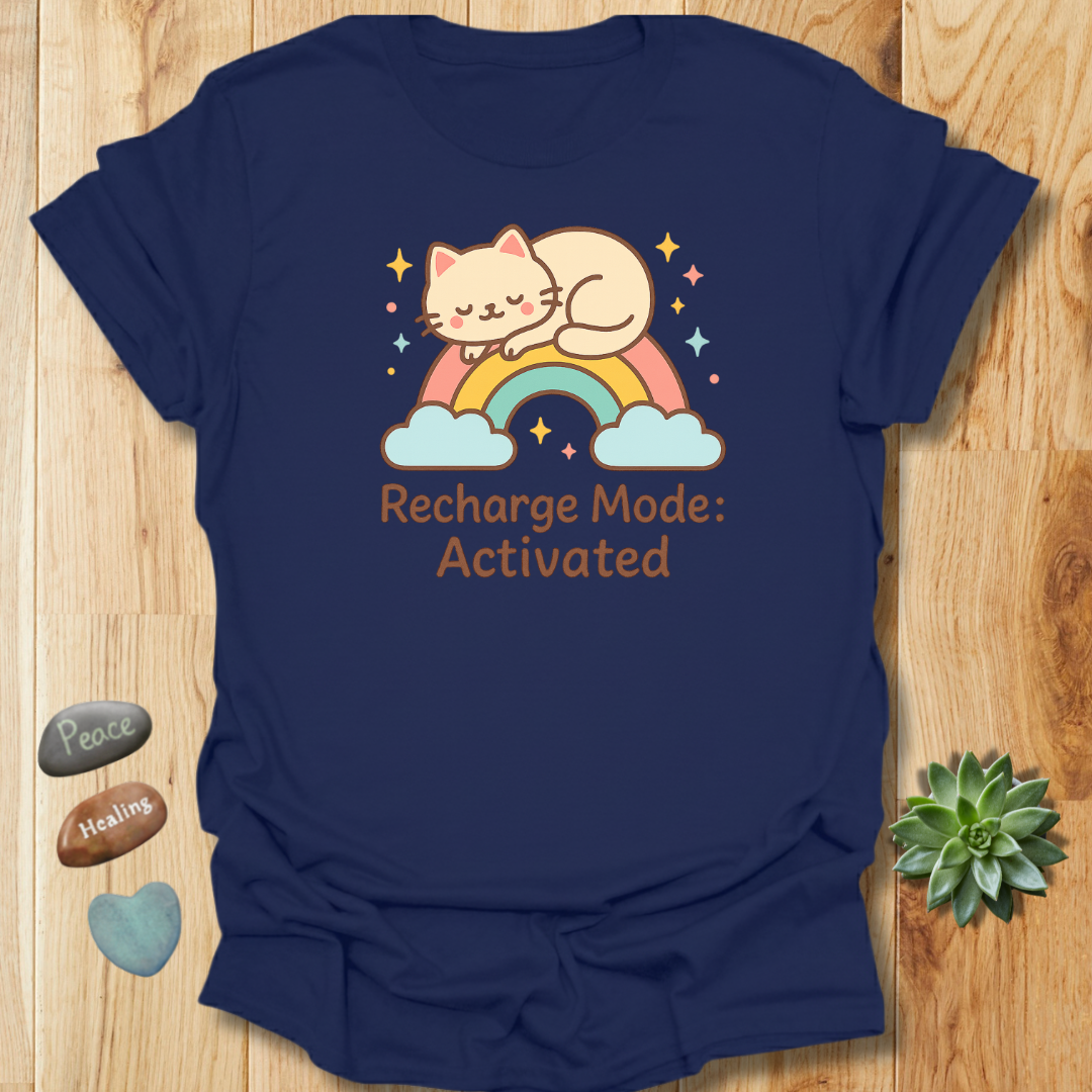 Cute Rainbow Cat T-Shirt