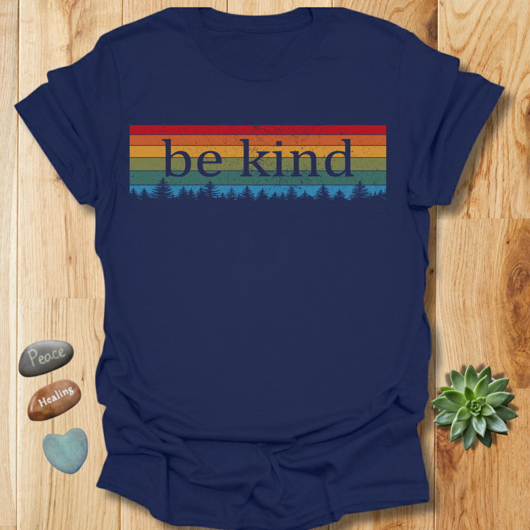 Be Kind T-Shirt -  Grunge Texture