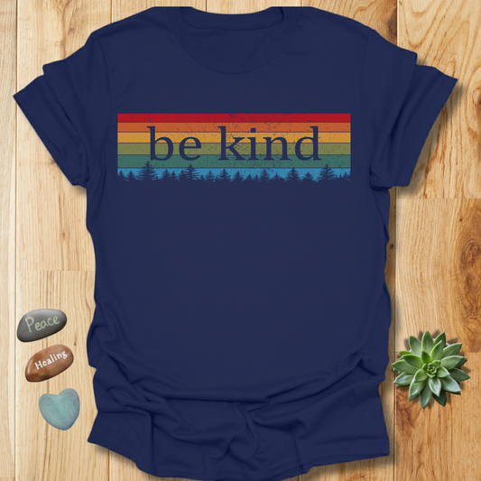 Be Kind T-Shirt -  Grunge Texture