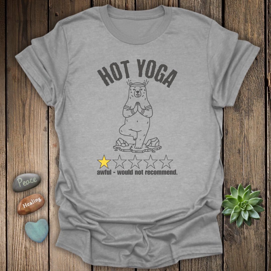 Hot Yoga Review Polar Bear T-Shirt