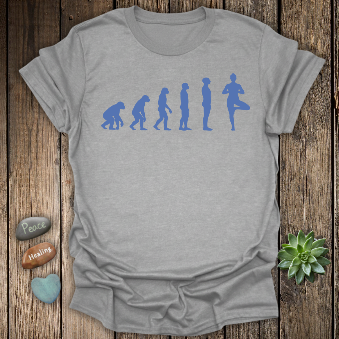 Yoga Evolution Silhouette T-Shirt