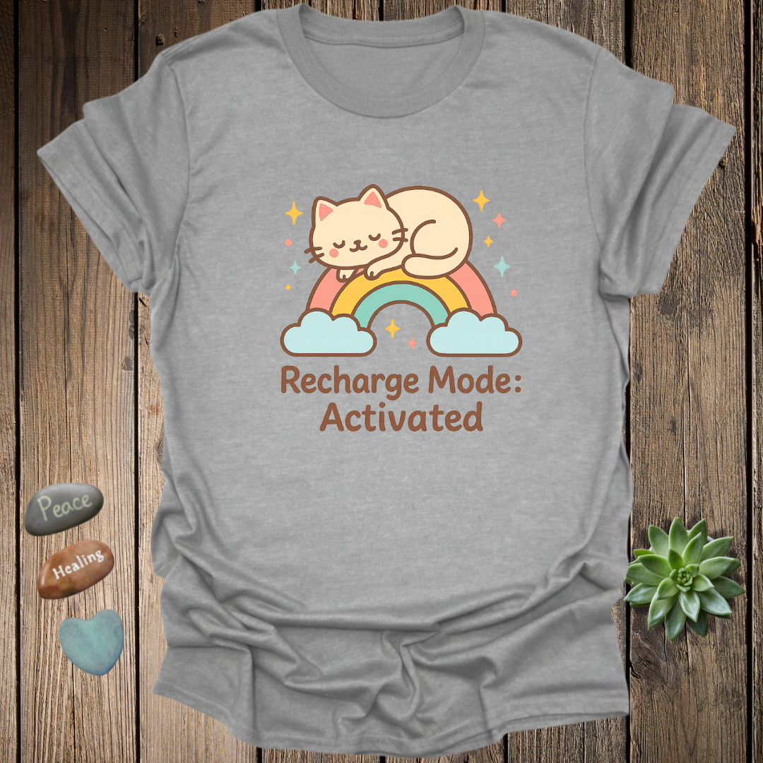 Cute Rainbow Cat T-Shirt